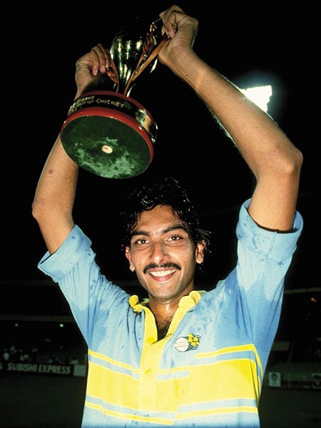 young ravi shastri