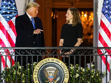 Photo of the Day: Amy Coney Barrett confirmed to US Supreme Court in win for Trump