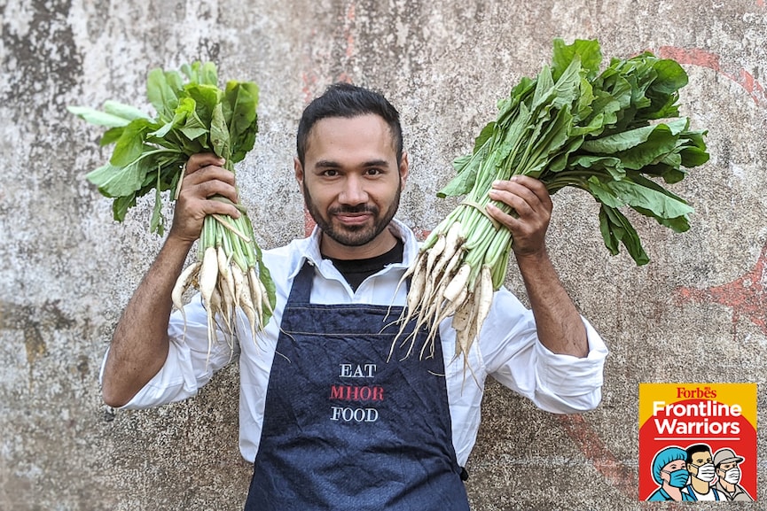 How chef Saransh Goila ensures every quarantined Covid-19 patient is well-fed