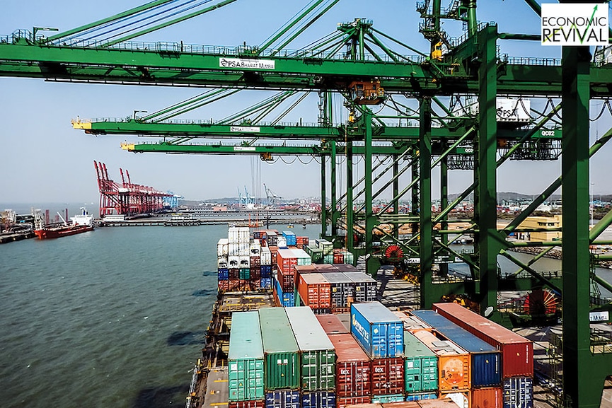 India's exports are growing steadily. Can it fuel a much needed revival of the economy?