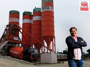 Infra.Market's Aaditya Sharda is not motivated by money. He wants to create history