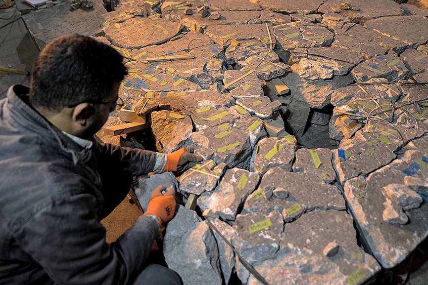 Iraqi museum restores treasures destroyed by Islamic State jihadists