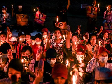 Photo of the Day: Protesting a coup