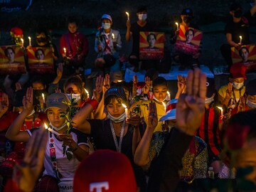 A digital firewall in Myanmar, built with guns and wire cutters