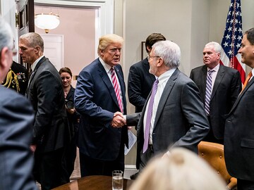 After riot, business leaders reckon with their support for Trump