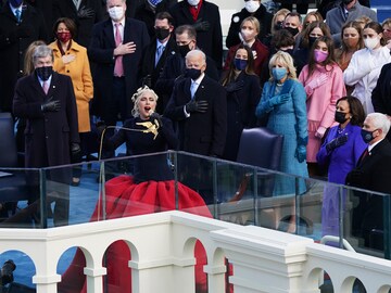 At Biden's inaugural events, the music was earnestly reassuring