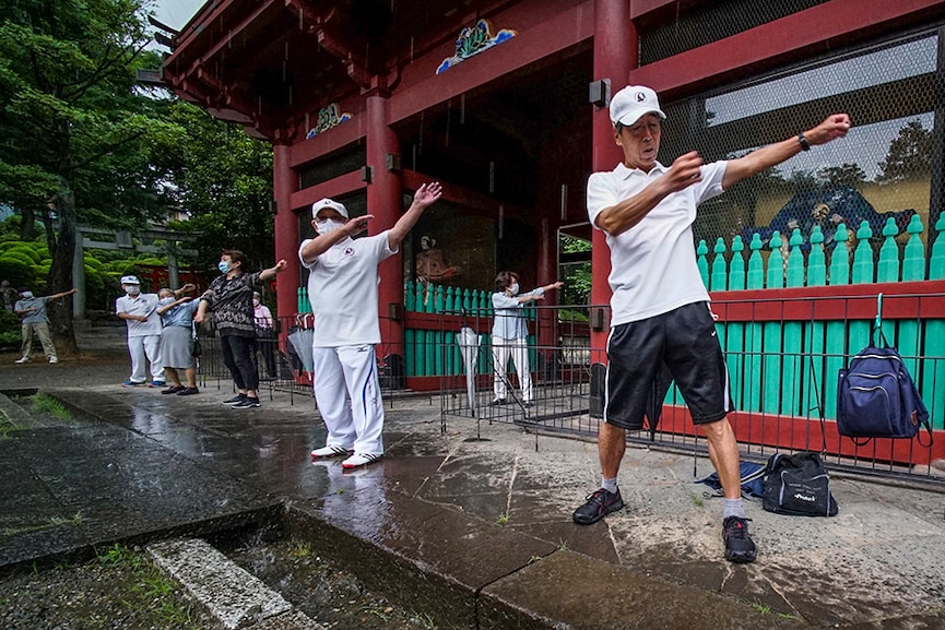 Radio Taiso: The Japanese stretch routine performed by millions