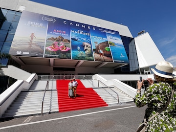 Cannes welcomes Hollywood stars, but on a smaller red carpet