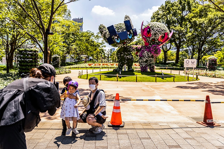 Olympic characters face stiff competition in mascot-mad Japan