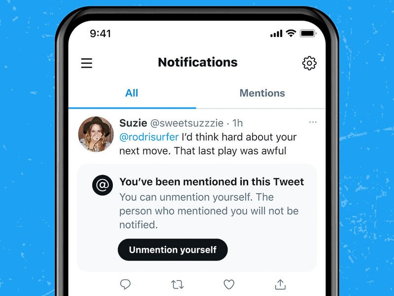 Twitter may soon let you choose who mentions you