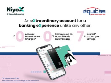 Niyo Launches NiyoX in partnership with Equitas Small Finance Bank
