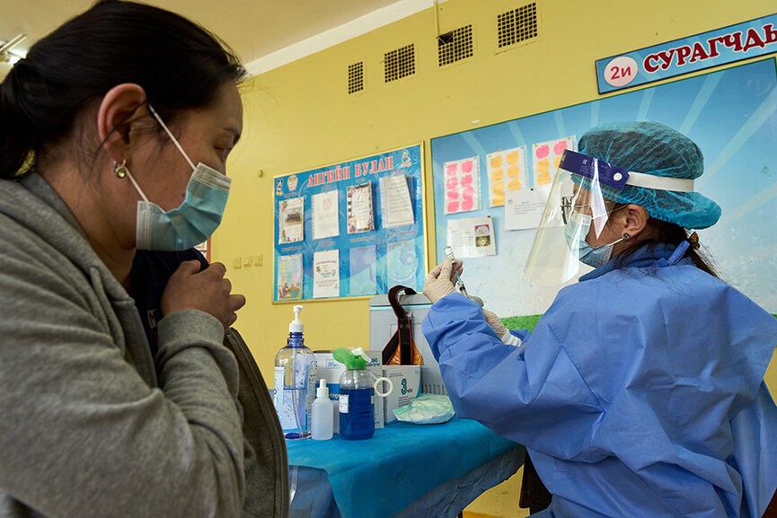 Countries are scrambling for vaccines. Mongolia has plenty