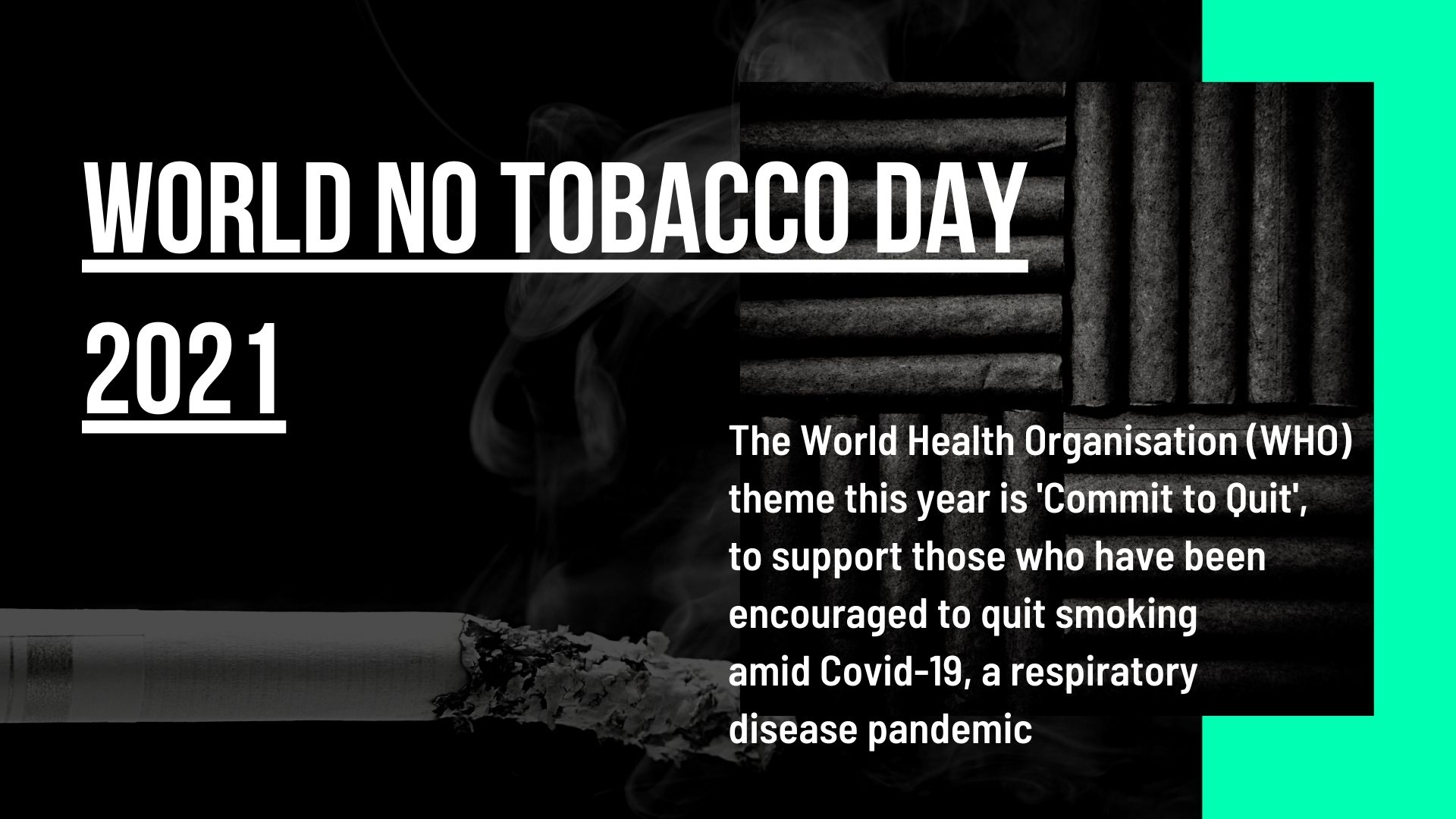 World No Tobacco Day: 780 million people want to quit smoking but only 30% have access to tools to kick the habit