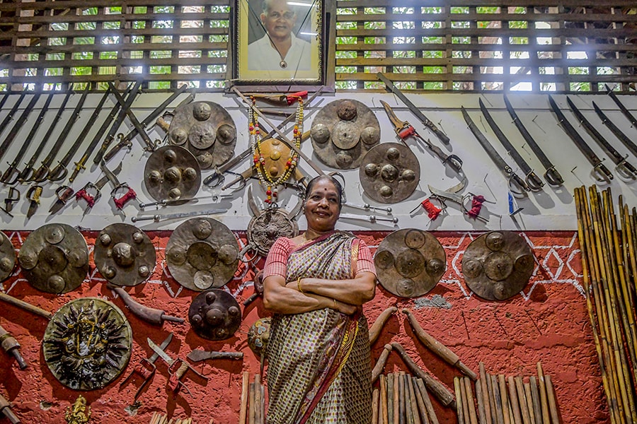 This 78-year-old great-grandmother is keeping an Indian martial art alive