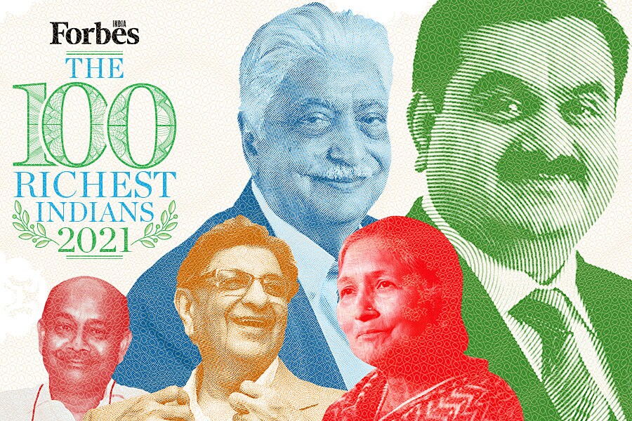 India's 100 richest add $257 billion to their cumulative wealth in 2021