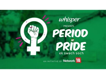 Network18 and Whisper host a first of its kind 'Telethon of Change' on the movement for menstruation education in India