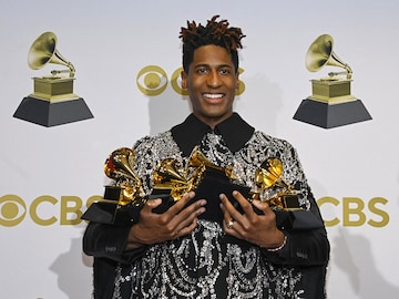 Jon Batiste crowned Grammys king with five wins including best album