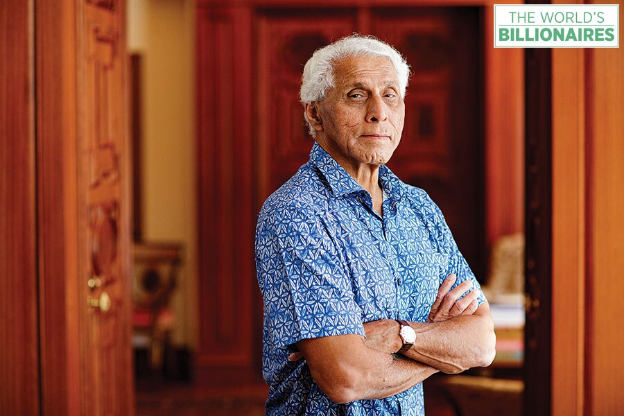 Romesh Wadhwani: Building up, and giving away