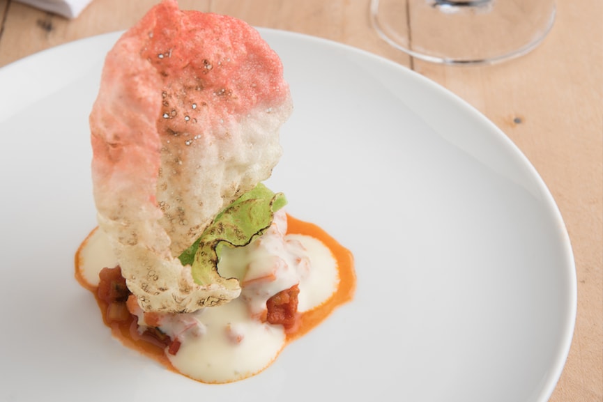 Bottura's signature dish 'The Crunchy Part of the Lasagna' Image: Culinary Culture