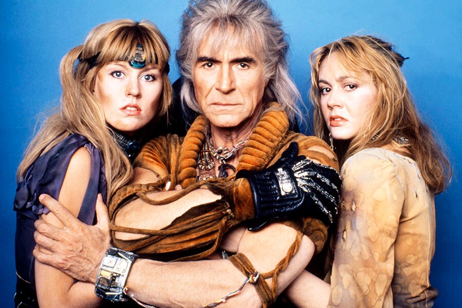 Mexican actor Ricardo Montalban on the set of Star Trek: The Wrath of Khan, directed by Nicholas Meyer. Image: Paramount Pictures/Sunset Boulevard/Corbis via Getty Images