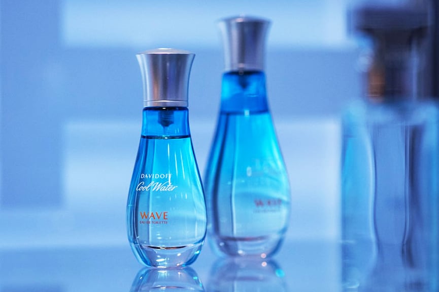 Perfume flacons are on display in a show room of German glass producer Heinz-Glas Group in Kleintettau, Germany on August 3, 2022. Image: Ronny Hartmann / AFP 