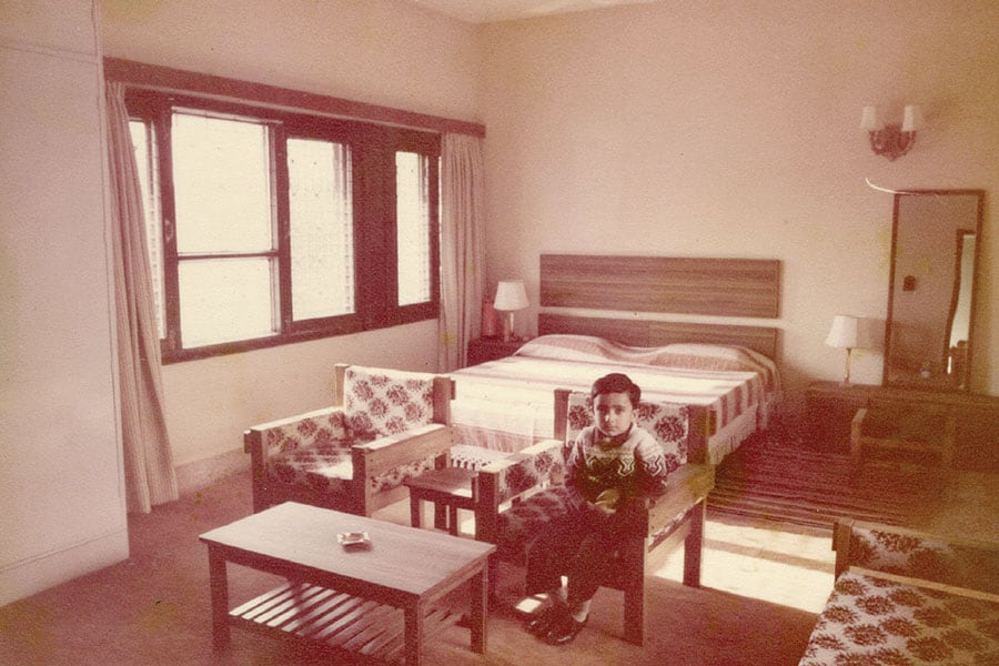 Six-year-old Jaideep Ahuja in one of the first rooms at Ahuja Residency Golf Links in Delhi
Image: Courtesy Ahuja Residences