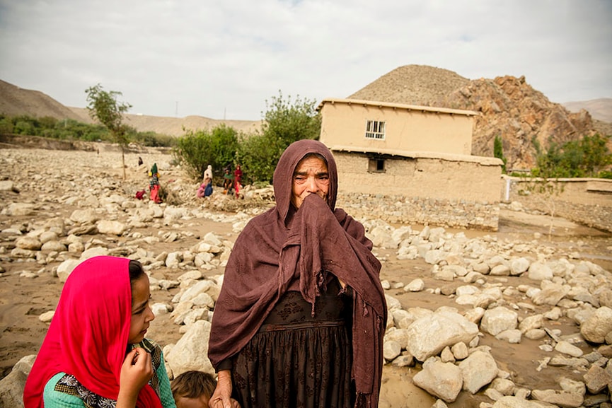 'I have nothing left': Flooding adds to Afghanistan's woes