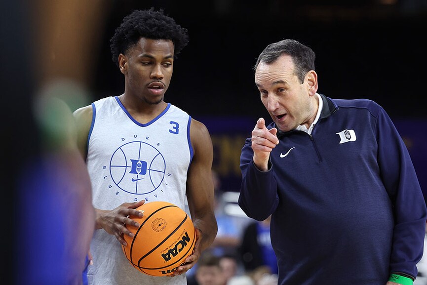 Coach K's advice for leaders includes creating standards, not rules