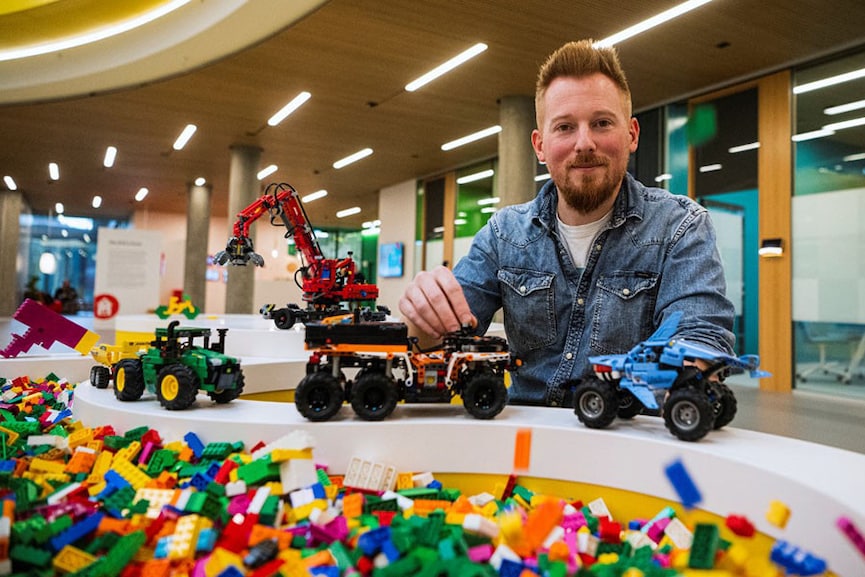 Inside a Lego factory, where Christmas wishes come true