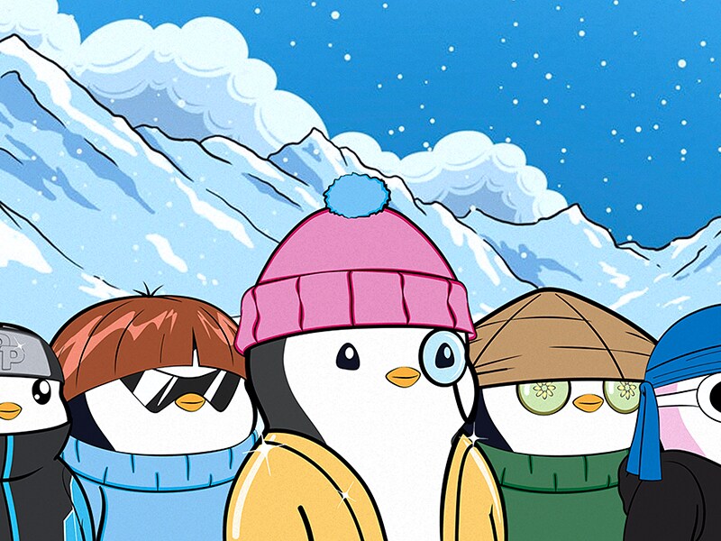 Pudgy Penguins reach all-time high amid holiday season