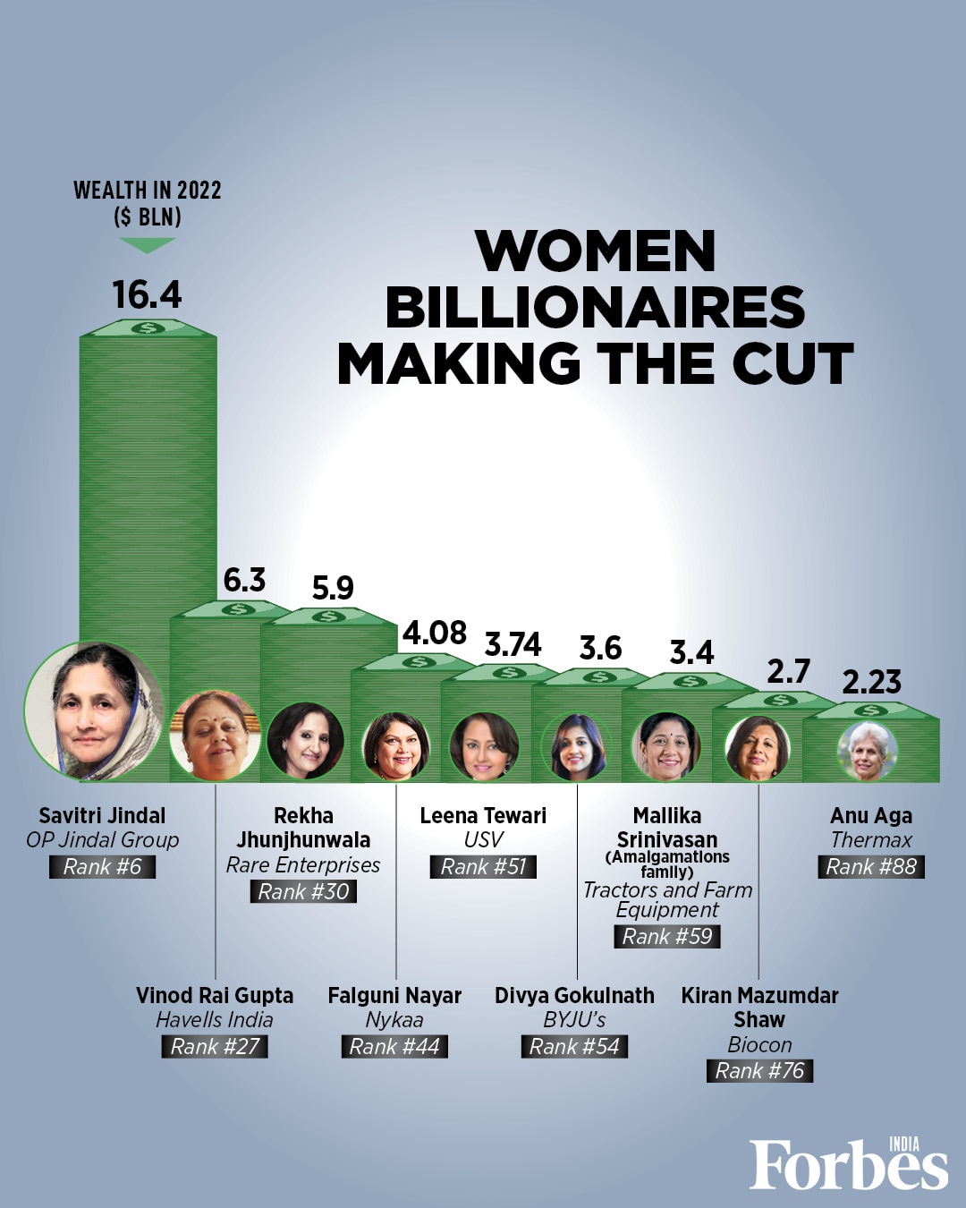 Wealth builds wealth: India's 100 Richest in numbers