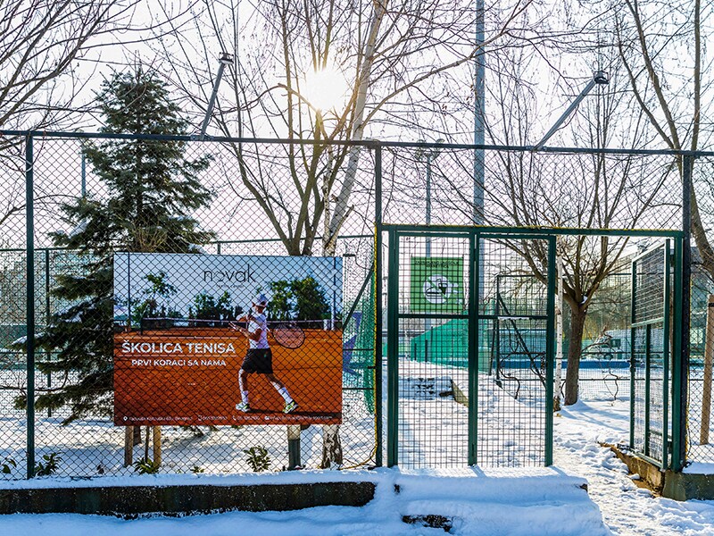 A divisive figure around the world, Djokovic is a hero in Serbia