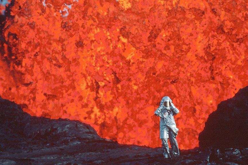 'Fire of Love' charts romance and death of volcano-chasing scientists