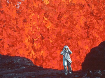 'Fire of Love' charts romance and death of volcano-chasing scientists