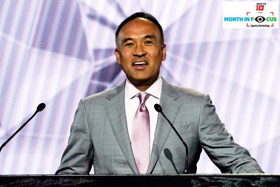 This is an image of Mark Tatum, NBA deputy commissioner. Mark Tatum of NBA shares his thoughts on basketball's popularity in India, the market's potential Image: David Banks / USA Today sports / Reuters