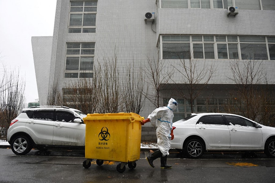 China's mass testing mantra is building a waste mountain