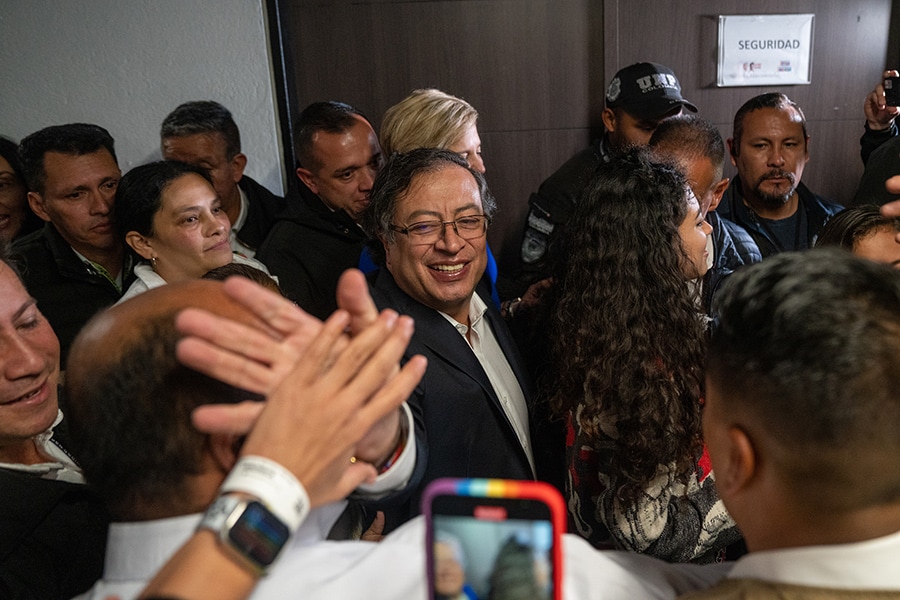 Gustavo Petro is Colombia's first leftist leader