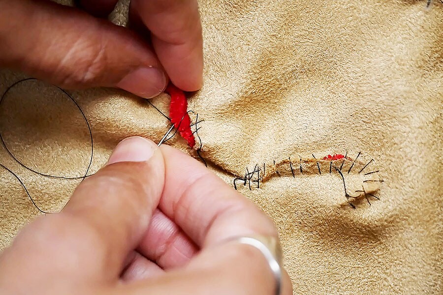 Back in vogue: Repairing and upcycling take centre stage in a London exhibition