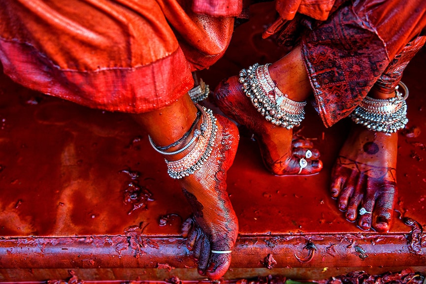 Photo of the day: Celebrating holi