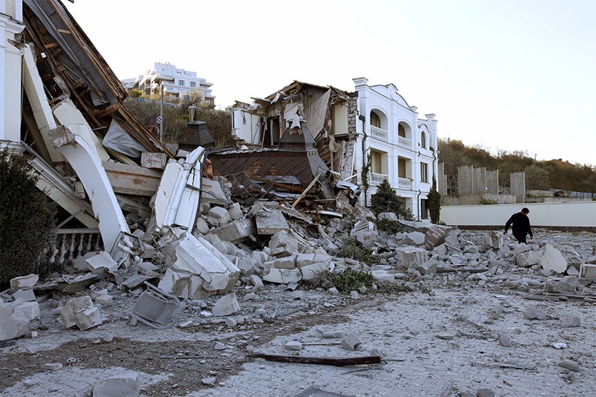 Russia shells Ukraine's Odessa as US pledges fresh arms for Kyiv