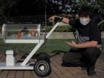 Taiwan man invents stroller for fish to 'explore other worlds'