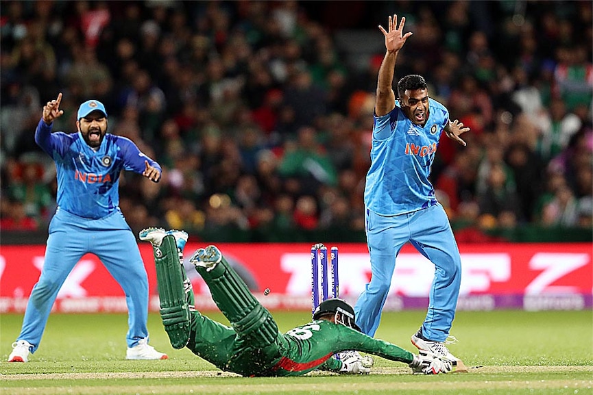 Photo of the Day: Wicket that turned the game