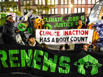 Photo of the day: Fight for climate, job, and justice