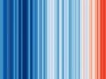 How 'warming stripes' became the new symbol of global warming