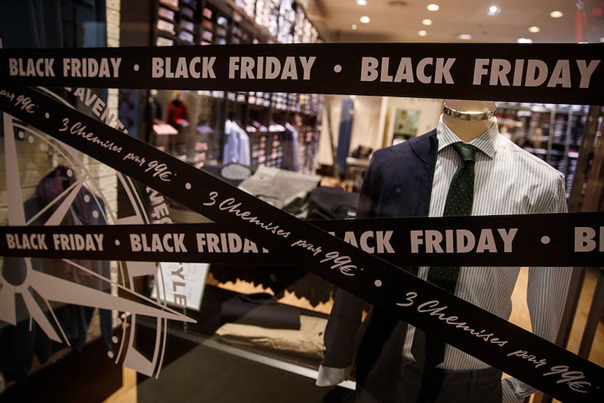 Grinding inflation clouds 'Black Friday' shopping bonanza