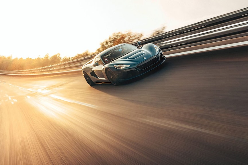 Rimac's Nevera: The fastest electric car in the world has sped past 400 km/h