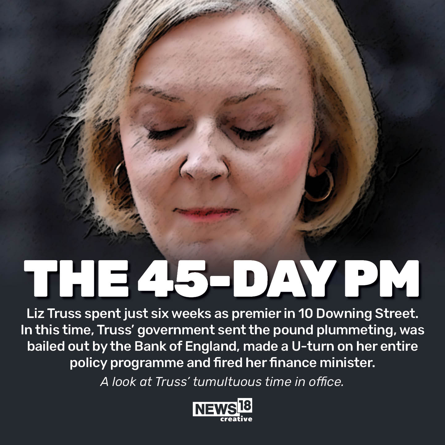 Liz Truss: UK's 45-day Prime Minister