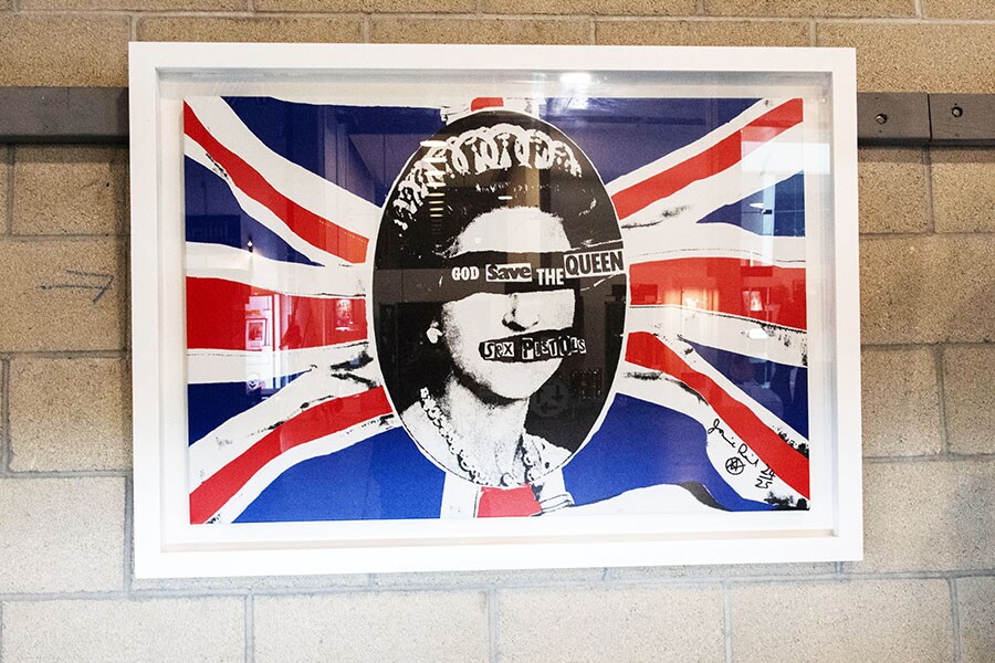 Sex Pistols and 'The Simpsons': The queen in pop culture