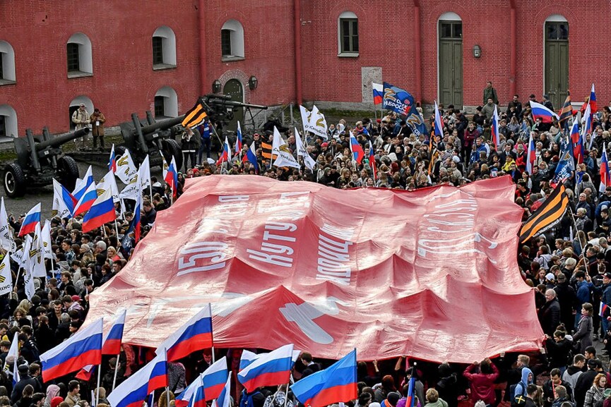 Photo Of The Day: Russian referendum