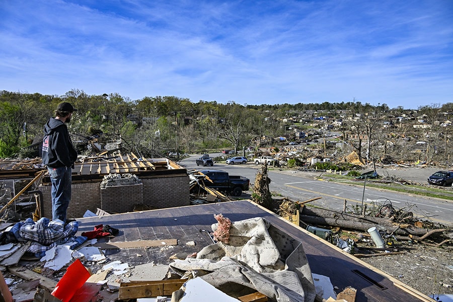 Photo of the day: Aftermath of tornadoes